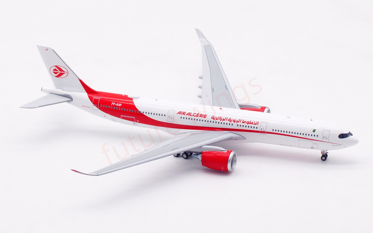 1:400 Aviation400 Air Algerie A330-900NEO 7T-VJD Aircraft Model Tractor+Stand