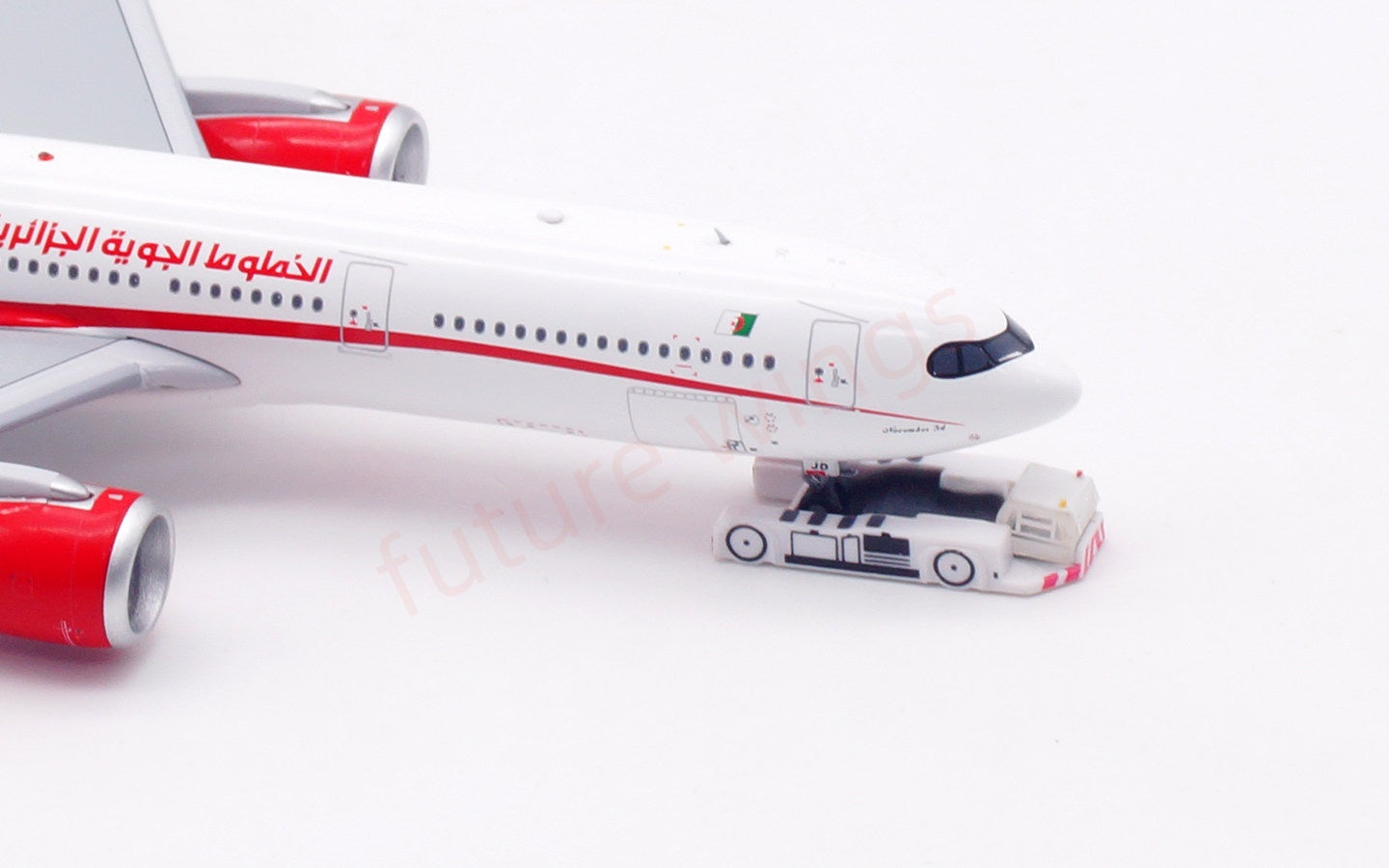 1:400 Aviation400 Air Algerie A330-900NEO 7T-VJD Aircraft Model Tractor+Stand