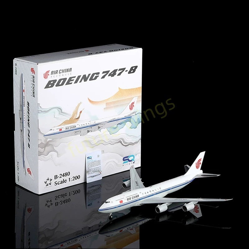 1:200 SQ Wings Air China B747-8  B-2480 B-2481 B-2482 B-2485 Aircraft Model