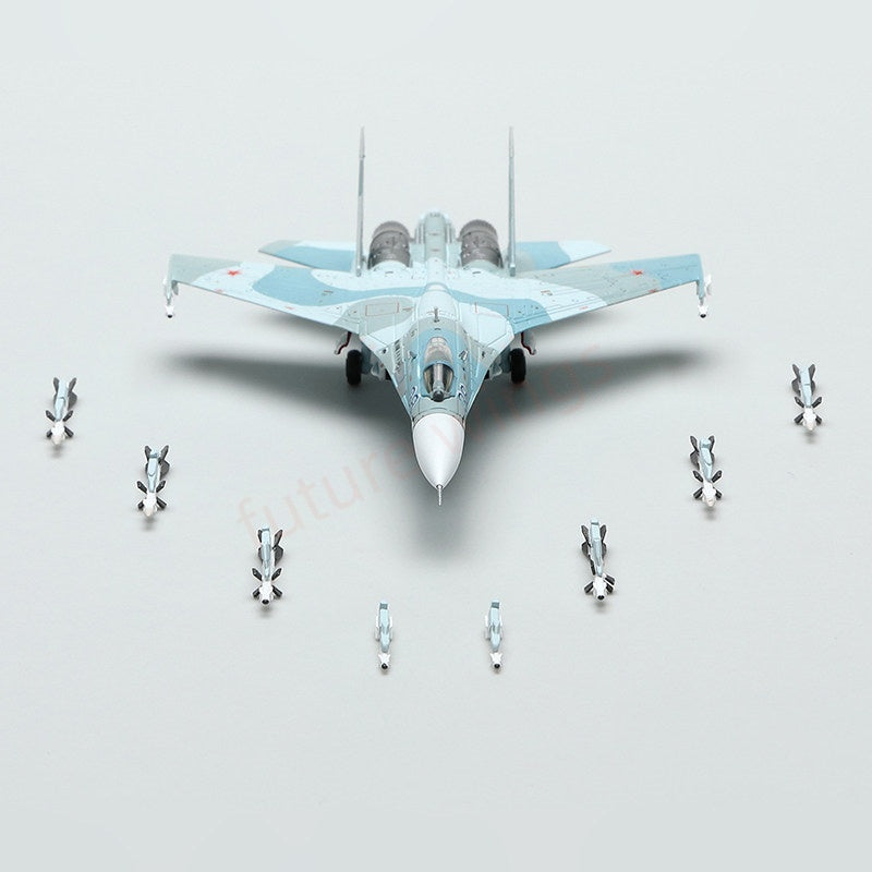 1:200 SQ Wings Russian Air Force Su‑ 27P "Blue 38" 2012 Diecast Aircraft Model