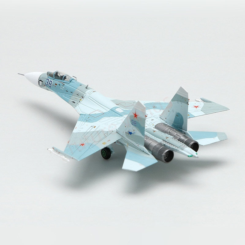 1:200 SQ Wings Russian Air Force Su‑ 27P "Blue 38" 2012 Diecast Aircraft Model