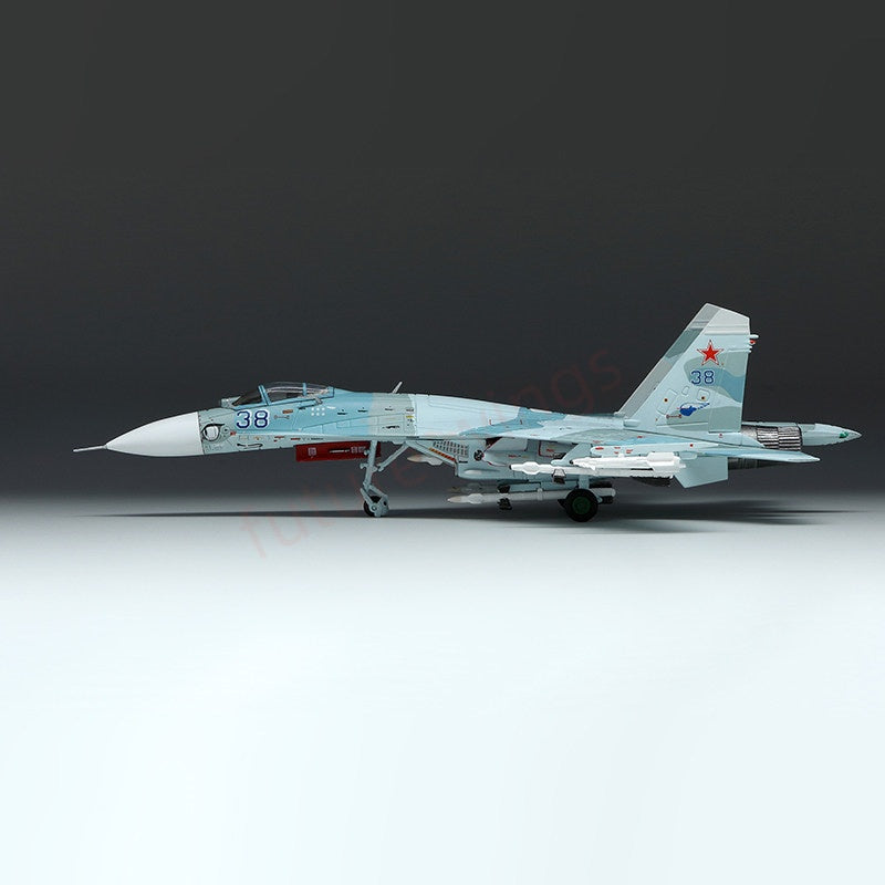 1:200 SQ Wings Russian Air Force Su‑ 27P "Blue 38" 2012 Diecast Aircraft Model
