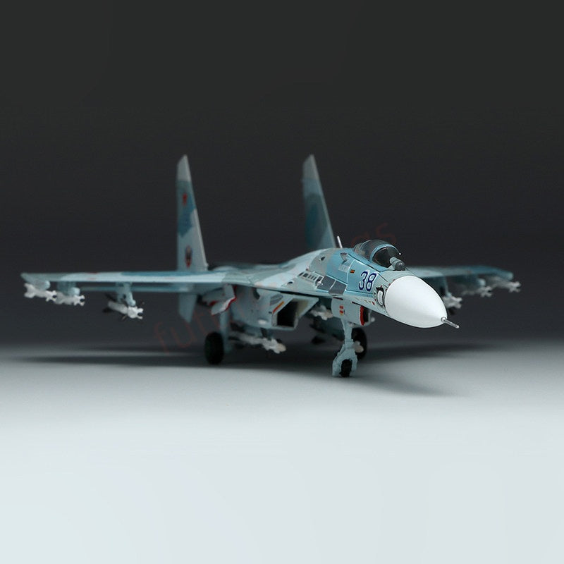 1:200 SQ Wings Russian Air Force Su‑ 27P "Blue 38" 2012 Diecast Aircraft Model