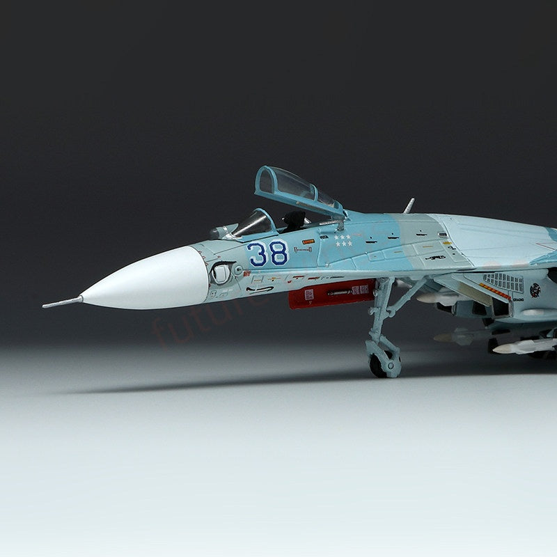 1:200 SQ Wings Russian Air Force Su‑ 27P "Blue 38" 2012 Diecast Aircraft Model