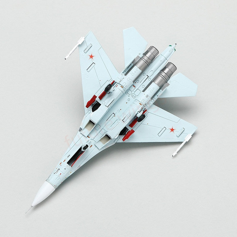1:200 SQ Wings Russian Air Force,Su‑27P "Blue 38" 2002 Diecast Aircraft Model
