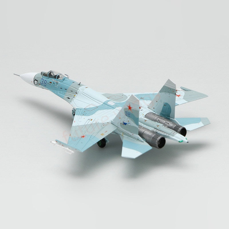 1:200 SQ Wings Russian Air Force,Su‑27P "Blue 38" 2002 Diecast Aircraft Model