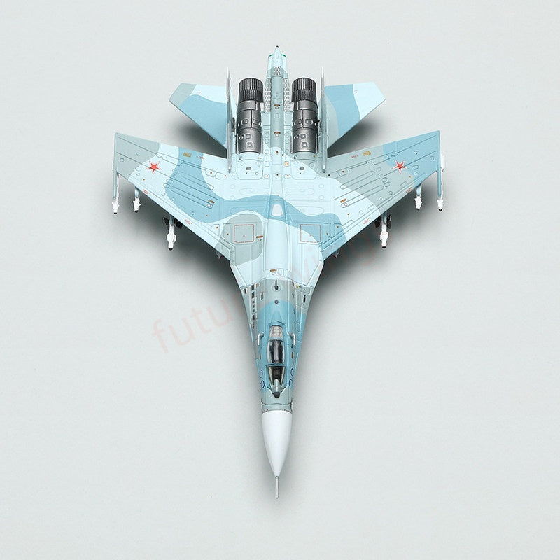 1:200 SQ Wings Russian Air Force,Su‑27P "Blue 38" 2002 Diecast Aircraft Model