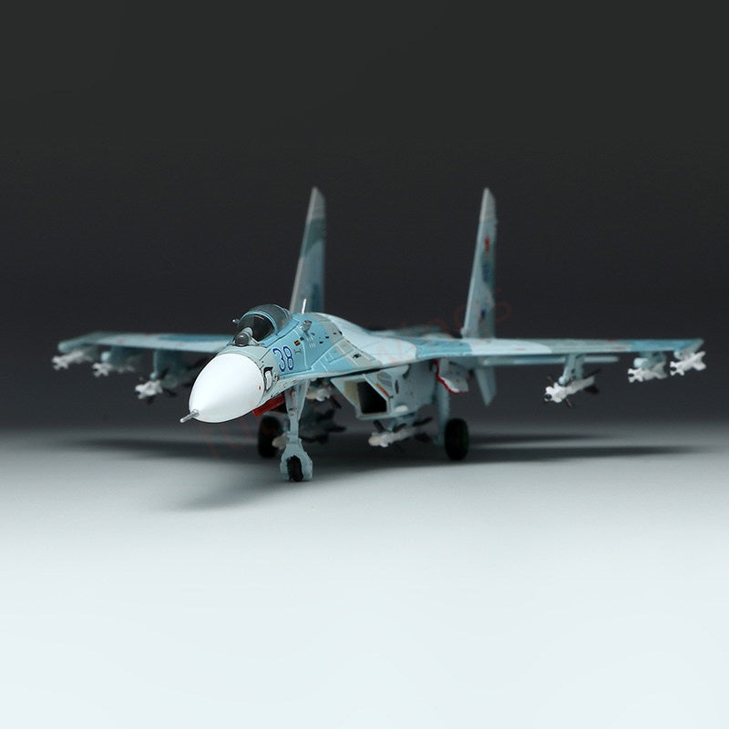 1:200 SQ Wings Russian Air Force,Su‑27P "Blue 38" 2002 Diecast Aircraft Model