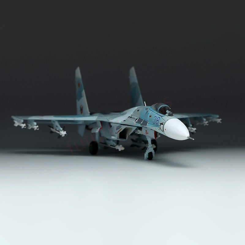 1:200 SQ Wings Russian Air Force,Su‑27P "Blue 38" 2002 Diecast Aircraft Model
