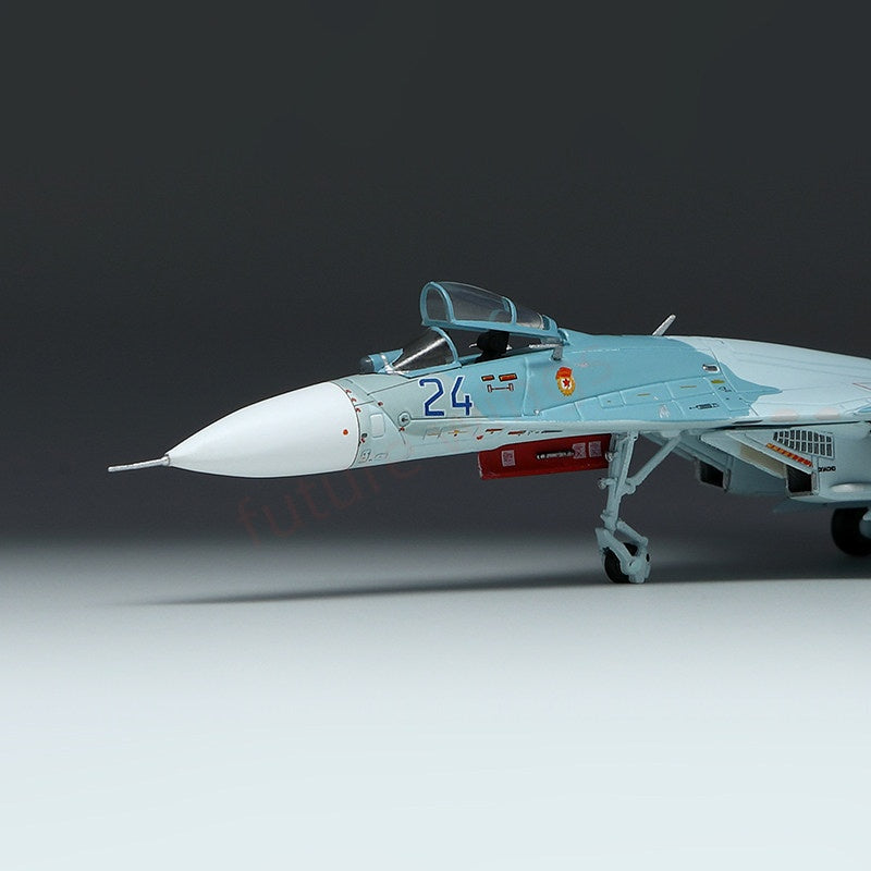 1:200 SQ Wings Russian Air Force,Su‑27P "Blue 24" 2006 Diecast Aircraft Model