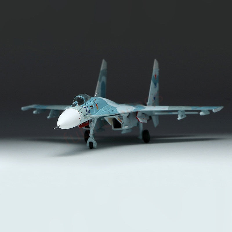 1:200 SQ Wings Russian Air Force,Su‑27P "Blue 24" 2006 Diecast Aircraft Model
