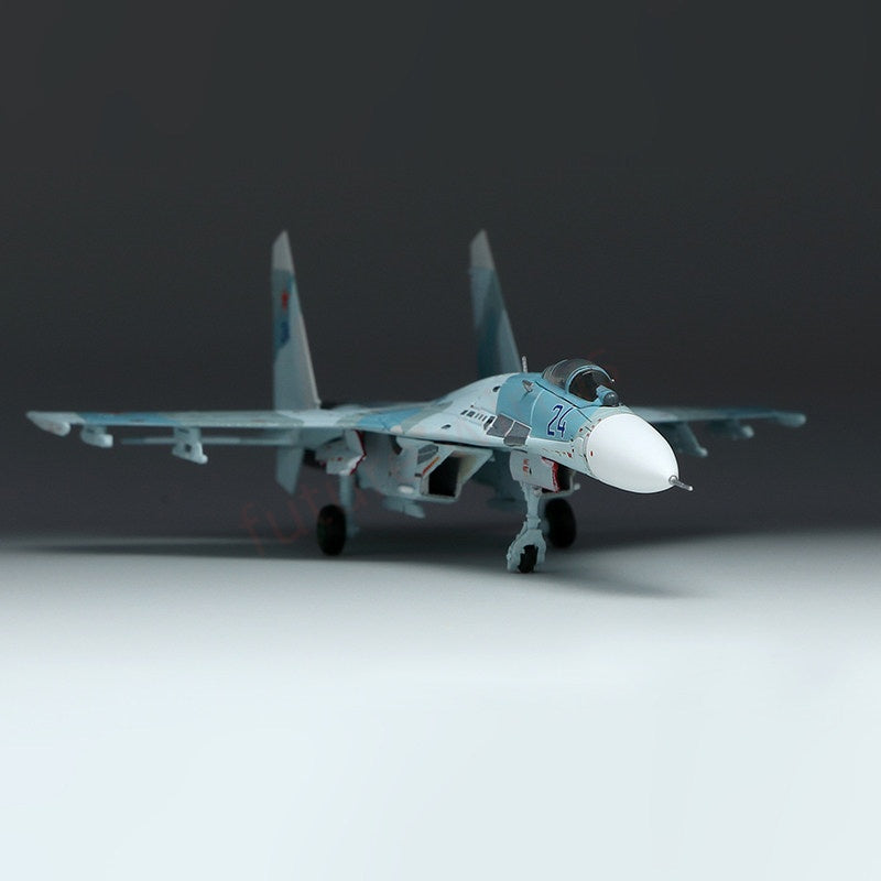 1:200 SQ Wings Russian Air Force,Su‑27P "Blue 24" 2006 Diecast Aircraft Model
