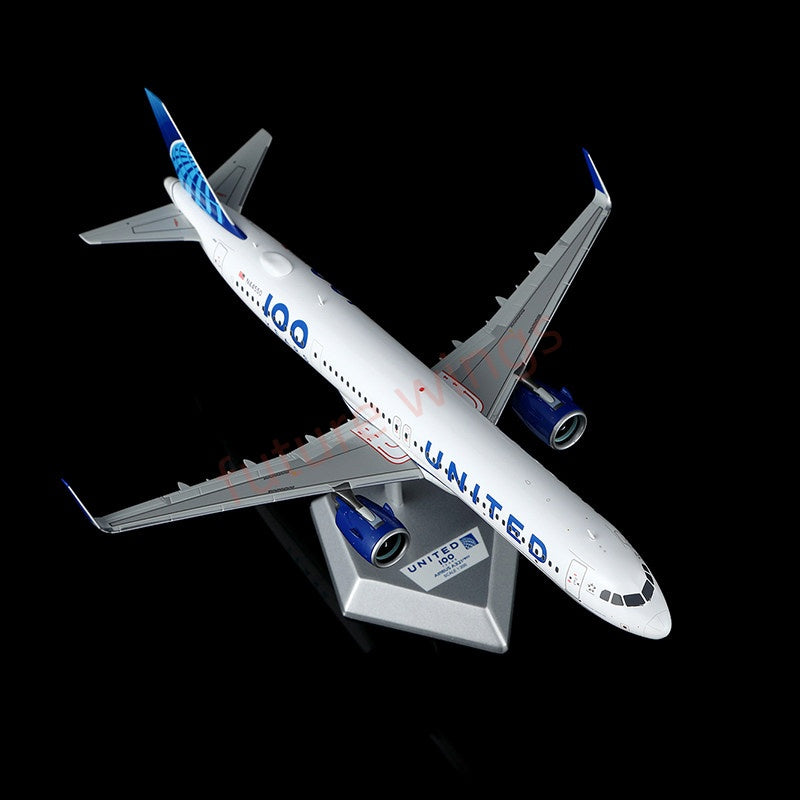 1:200 SQ Wings United Airlines A321 N44550 "100Years" Diecast Aircraft Model