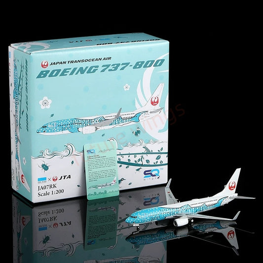 1:200 SQ Wings JAT B737-800 JA07RK JA05RK JA06RK Diecast Aircraft Model