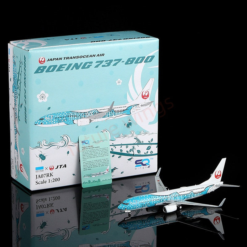 1:200 SQ Wings JAT B737-800 JA07RK JA05RK JA06RK Diecast Aircraft Model
