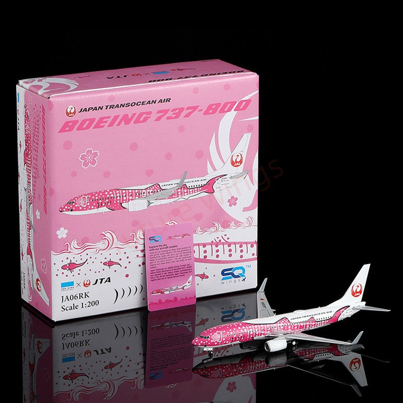 1:200 SQ Wings JAT B737-800 JA07RK JA05RK JA06RK Diecast Aircraft Model
