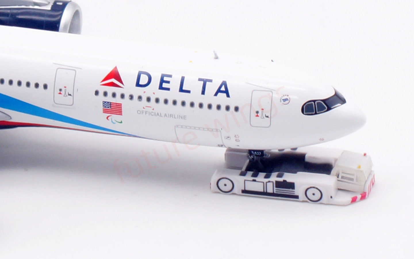 1:400 Aviation400 Delta Airlines A330-900NEO N411DX FreeTractor+Stand