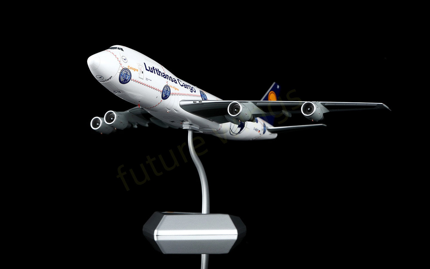 1:200 SQ Wings Lufthansa Cargo B747-200 D-ABZF Diecast Aircraft Model