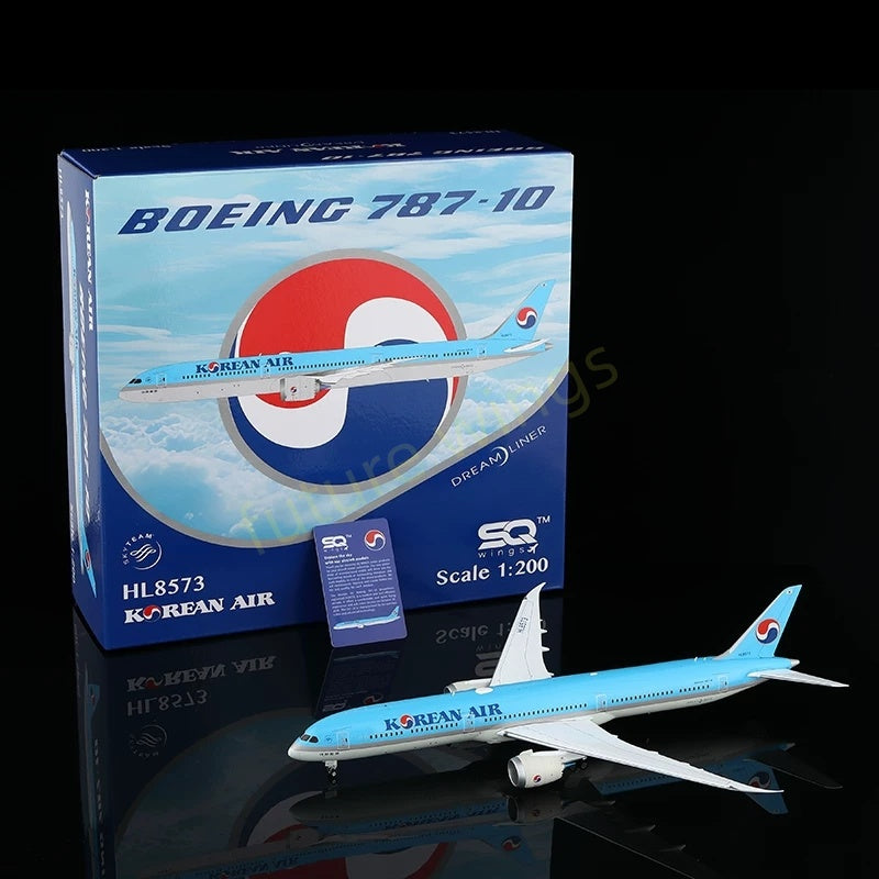 1:200 SQ Wings Korean Air B787-10 HL8573 Diecast Aircraft Model