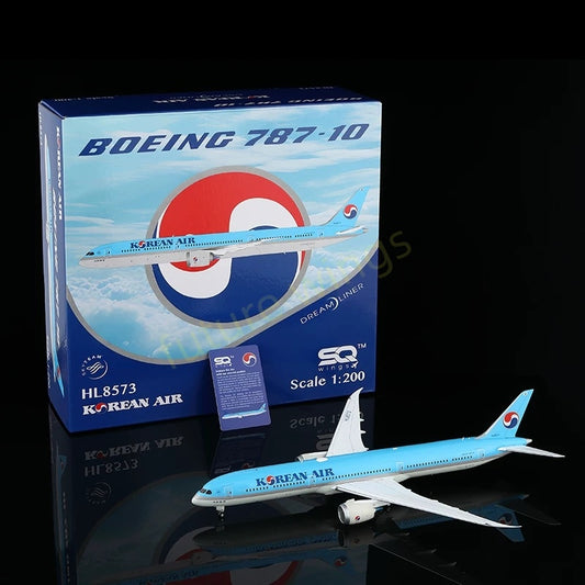 1:200 SQ Wings Korean Air B787-10 HL8573 Diecast Aircraft Model