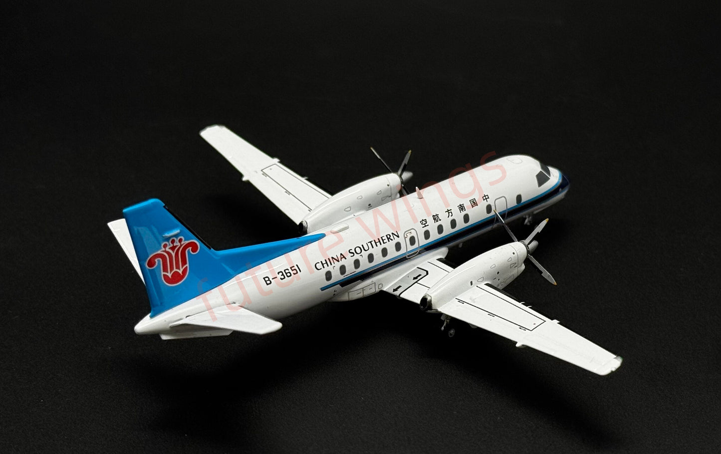 1:200 KJ Models(JC Wings) China Southern Airlines SAAB  340B B-3651 Diecast Aircraft Model