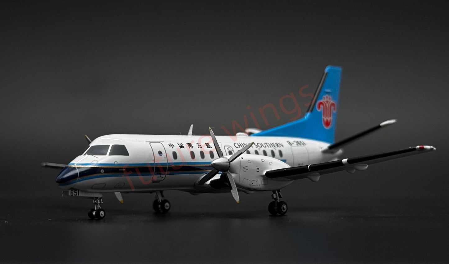 1:200 KJ Models(JC Wings) China Southern Airlines SAAB  340B B-3651 Diecast Aircraft Model