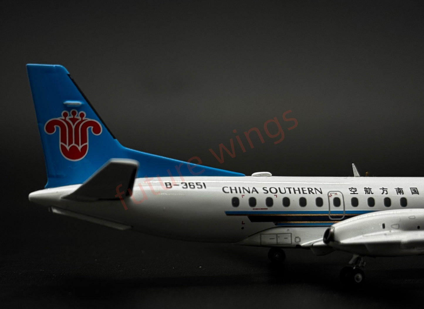 1:200 KJ Models(JC Wings) China Southern Airlines SAAB  340B B-3651 Diecast Aircraft Model
