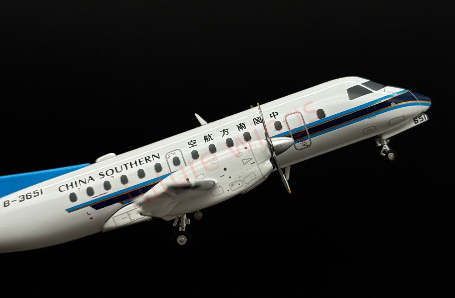 1:200 KJ Models(JC Wings) China Southern Airlines SAAB  340B B-3651 Diecast Aircraft Model