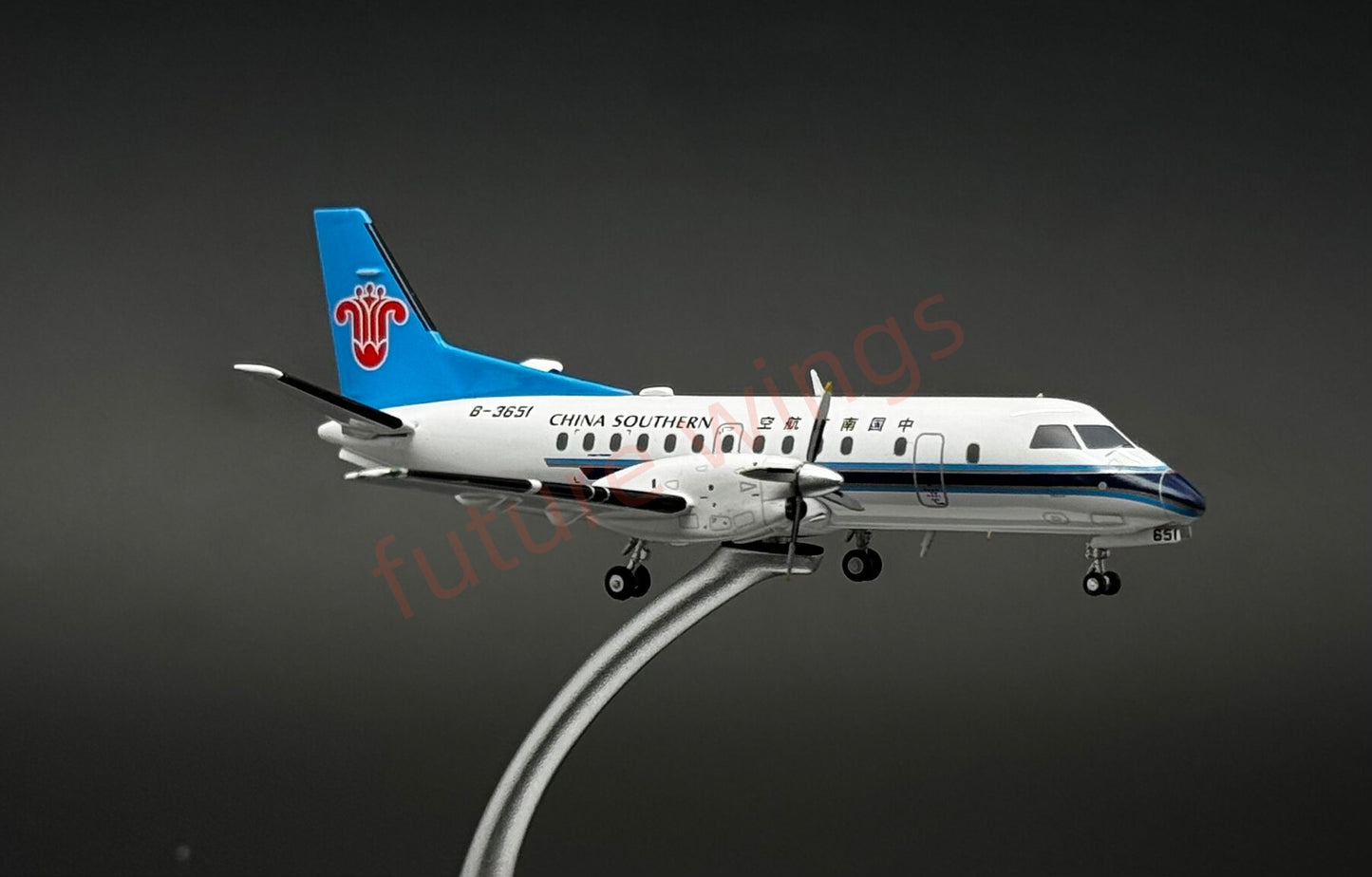 1:200 KJ Models(JC Wings) China Southern Airlines SAAB  340B B-3651 Diecast Aircraft Model