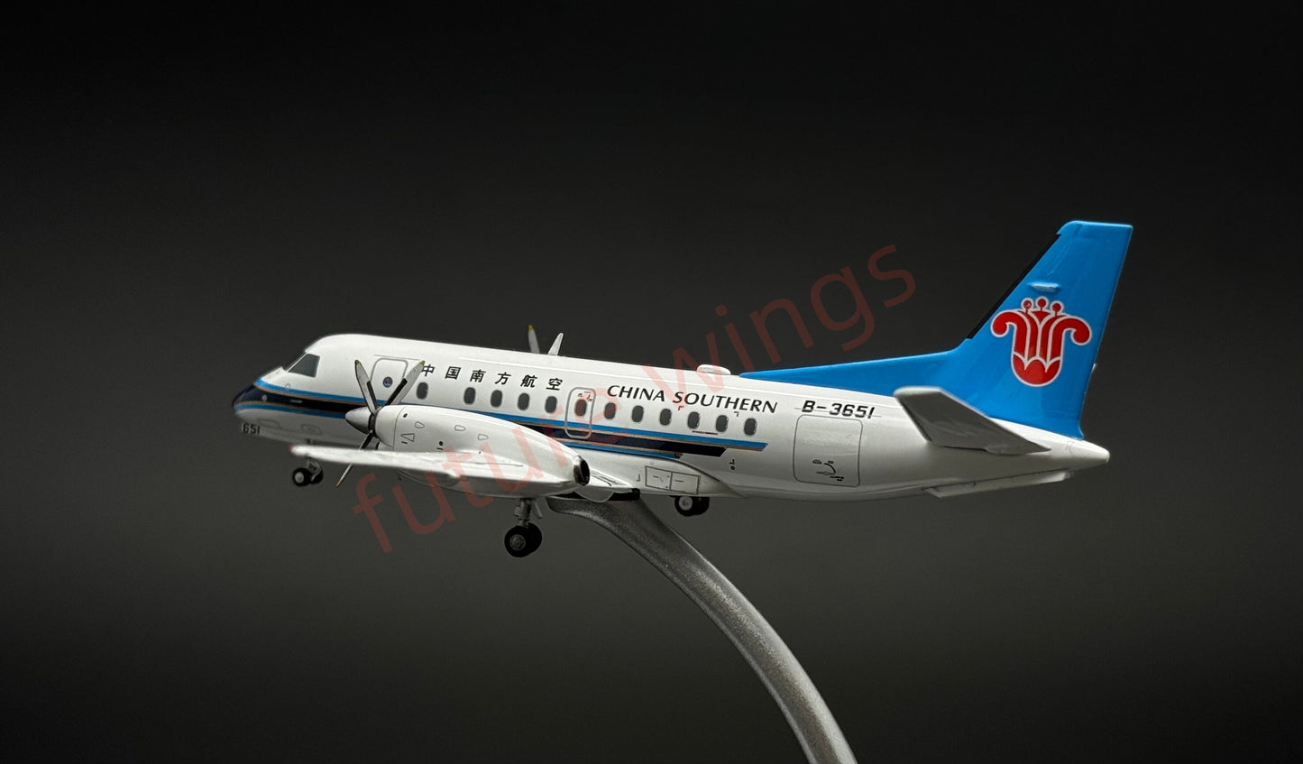 1:200 KJ Models(JC Wings) China Southern Airlines SAAB  340B B-3651 Diecast Aircraft Model