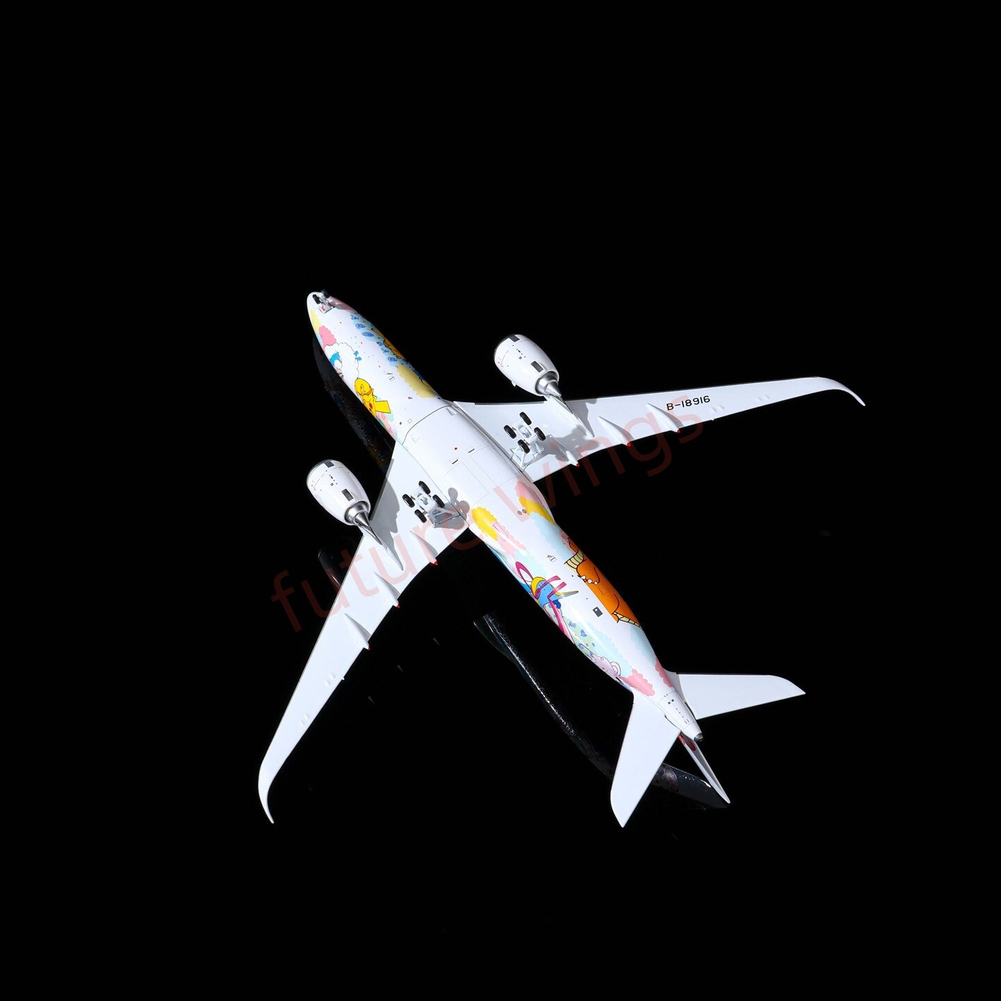1:400 Nebel(AeroPolaris) China Airlines A350-900 B-18916 Aircraft Model+Free Tractor