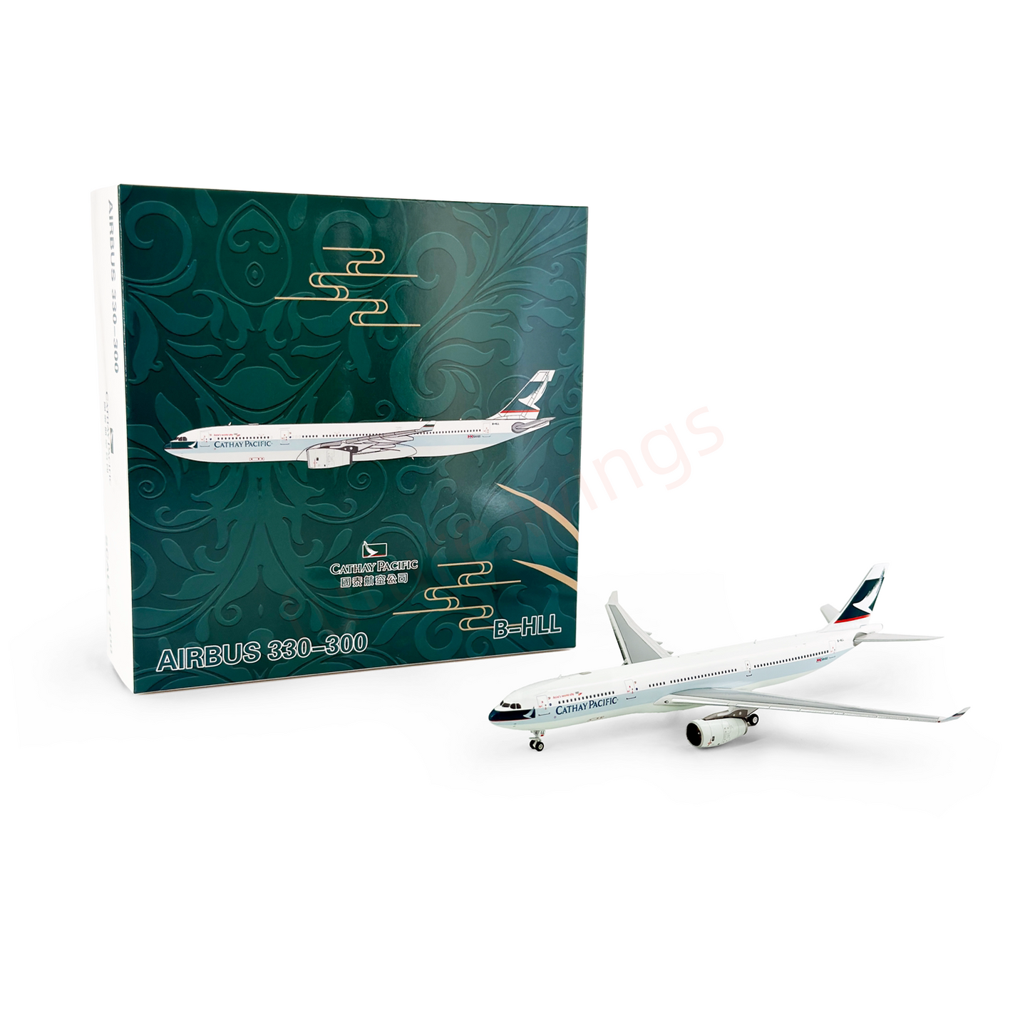 1:400 GeminiStar Cathay Pacific A330-300 B-HLL B-HLK B-LAJ+Free Tractor