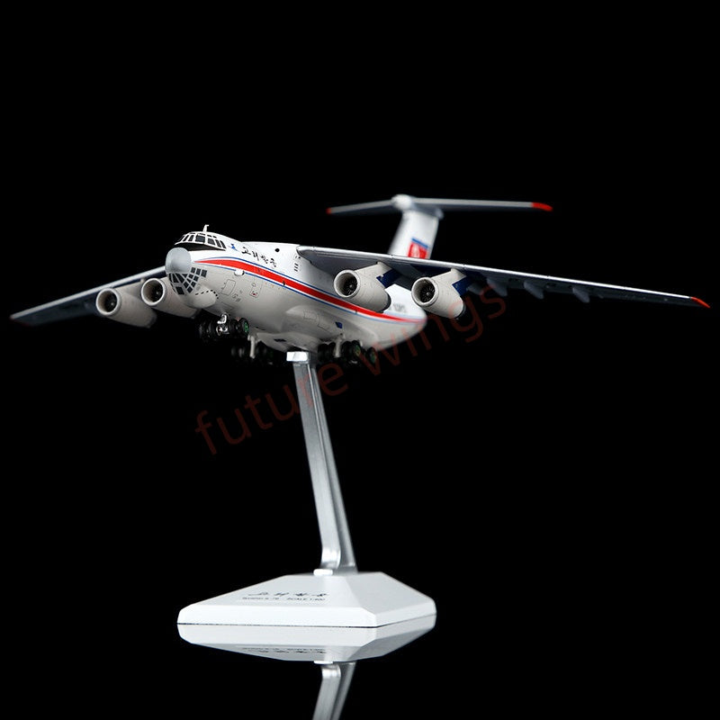 1:400 HX Models Air Ko***** IL-76 P-912 P-913 P-914 Aircraft Model+Free Tractor