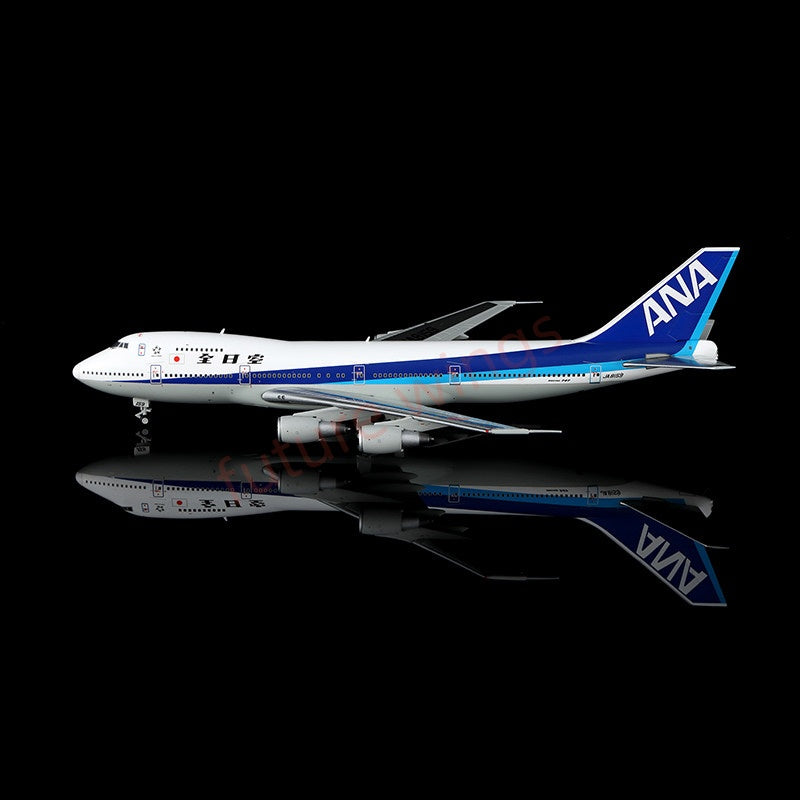 1:400 HX Models ANA B747-100 JA8159 Aircraft Model+Free Tractor