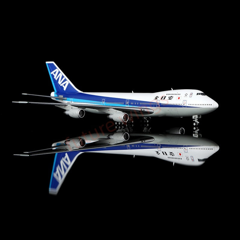 1:400 HX Models ANA B747-100 JA8159 Aircraft Model+Free Tractor