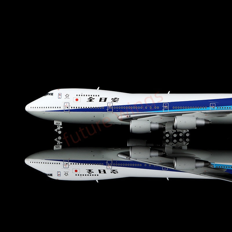 1:400 HX Models ANA B747-100 JA8159 Aircraft Model+Free Tractor