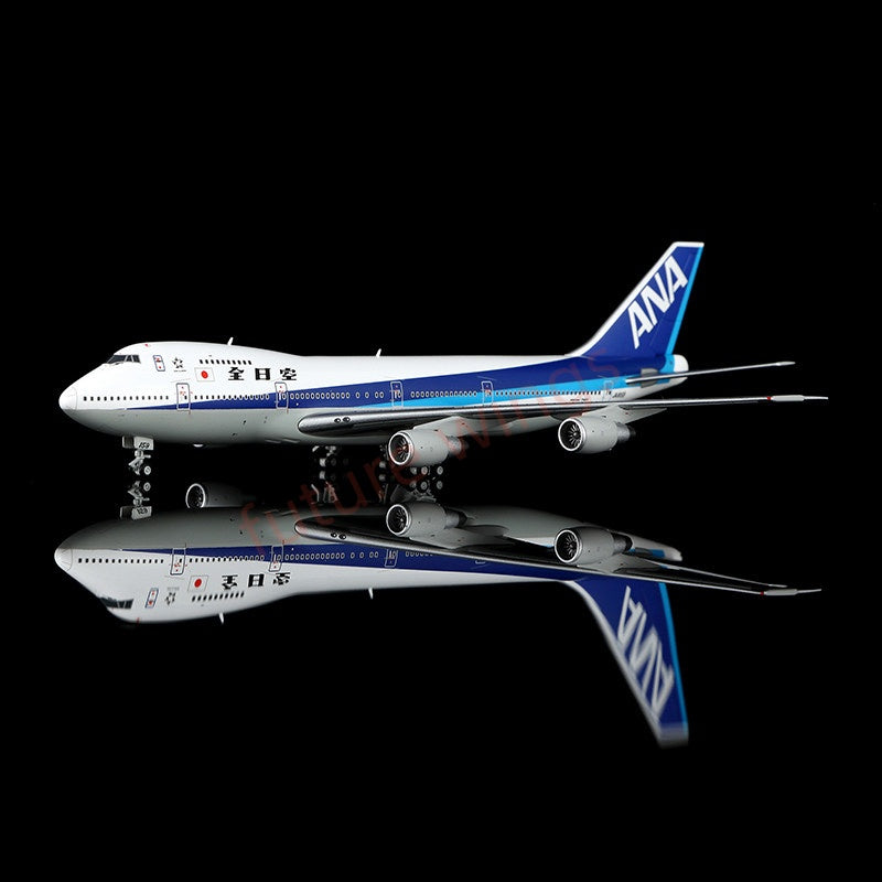 1:400 HX Models ANA B747-100 JA8159 Aircraft Model+Free Tractor