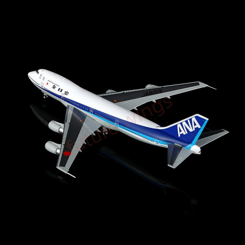 1:400 HX Models ANA B747-100 JA8159 Aircraft Model+Free Tractor