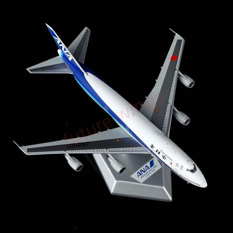 1:400 HX Models ANA B747-100 JA8159 Aircraft Model+Free Tractor