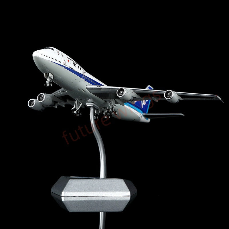 1:400 HX Models ANA B747-100 JA8159 Aircraft Model+Free Tractor