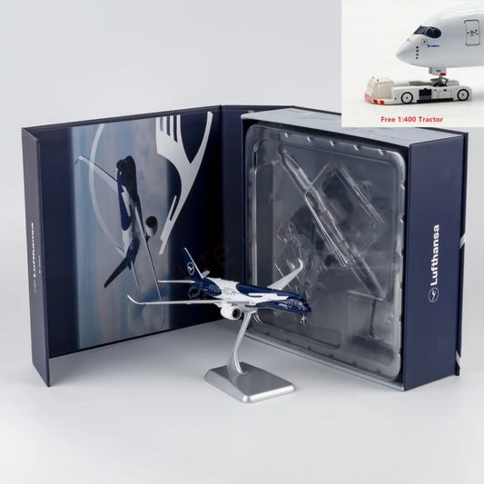 1:400 NG Models NG39130 Lufthansa A350-900 D-AIXL “100years”  "Luxury Package"Aircraft Model +Free Tractor
