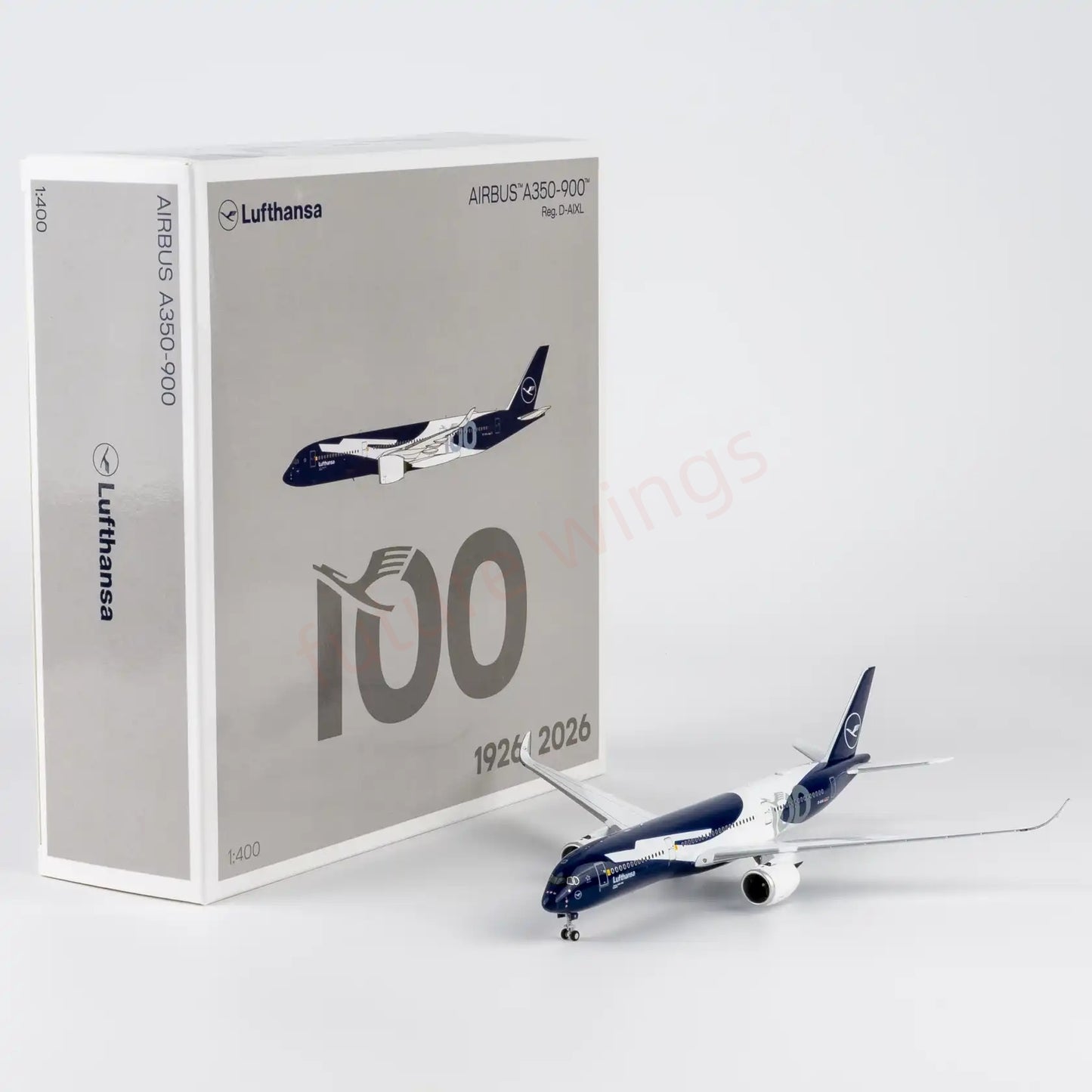 1:400 NG Models NG39131 Lufthansa A350-900 D-AIXL “100years” Aircraft Model +Free Tractor