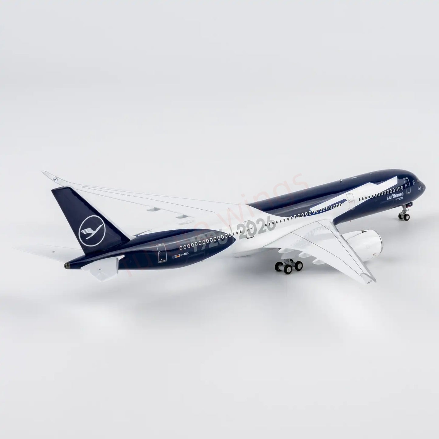 1:400 NG Models NG39131 Lufthansa A350-900 D-AIXL “100years” Aircraft Model +Free Tractor