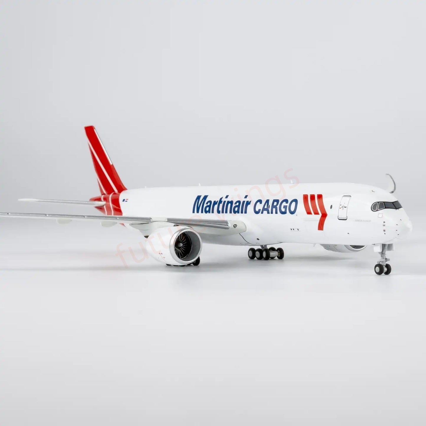 1:400 NG Models NG46009 Marin Air Cargo A350F Aircraft Model +Free Tractor