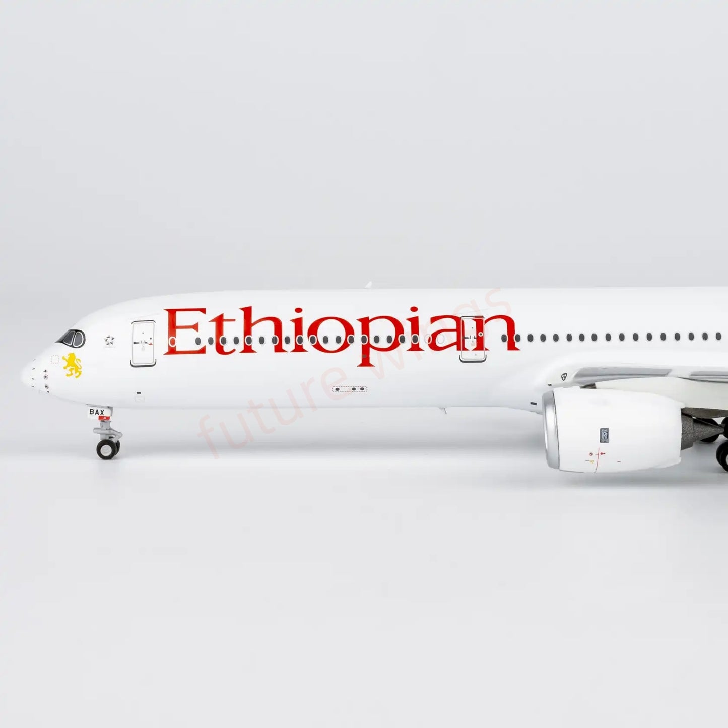 1:400 NG Models NG57037 Ethiopian Airlines A350-1000 ET-BAX Aircraft Model+Free Tractor