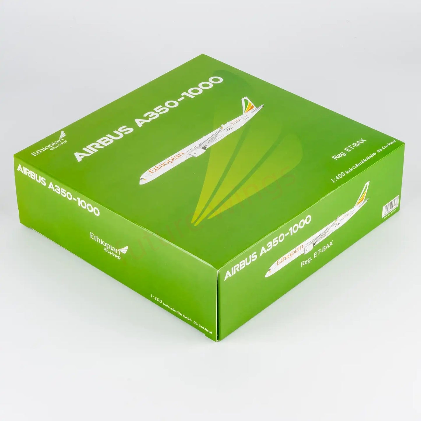1:400 NG Models NG57037 Ethiopian Airlines A350-1000 ET-BAX Aircraft Model+Free Tractor