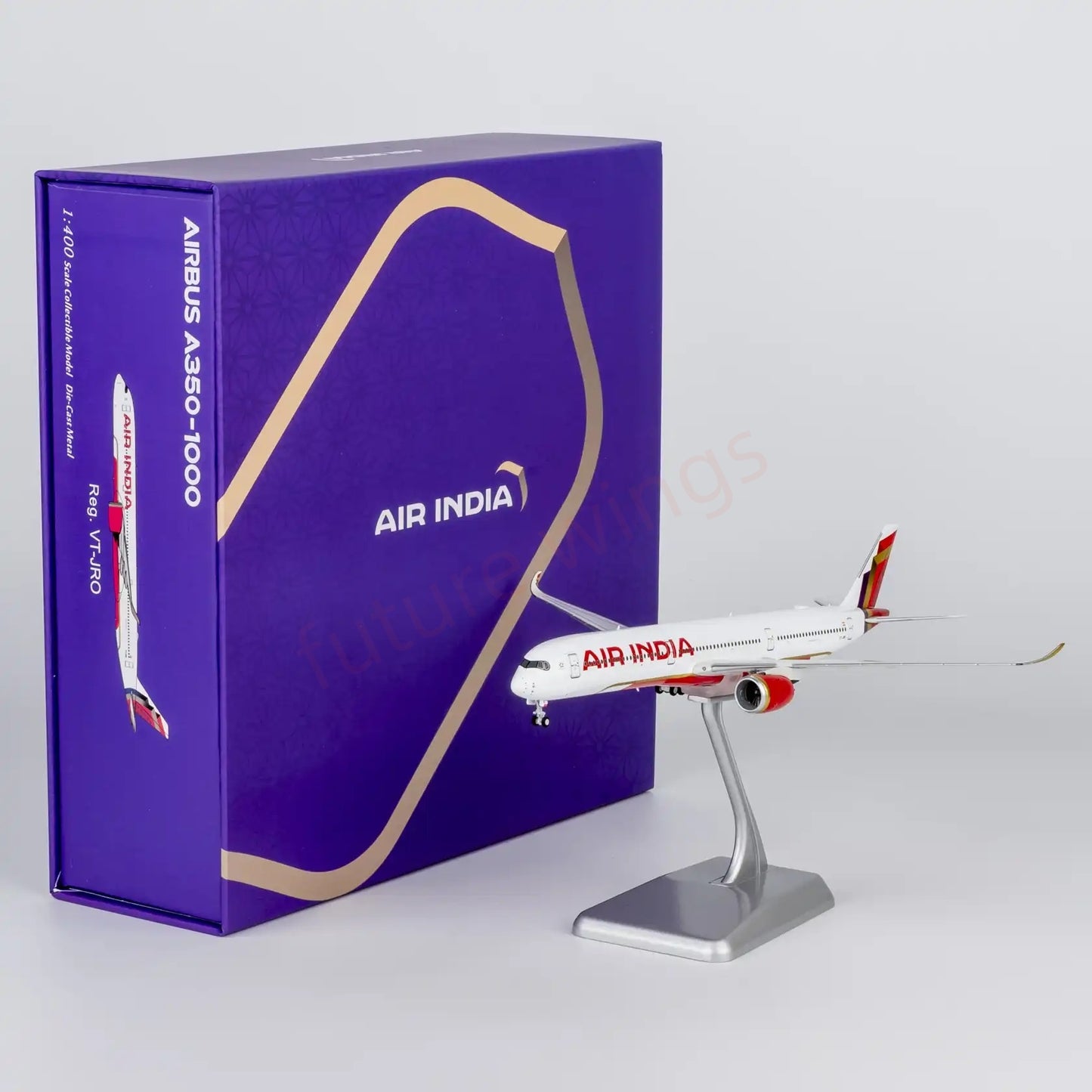 1:400 NG Models NG57034 Air India A350-1000 VT-JRO "Luxury Package"Aircraft Model+Free Tractor