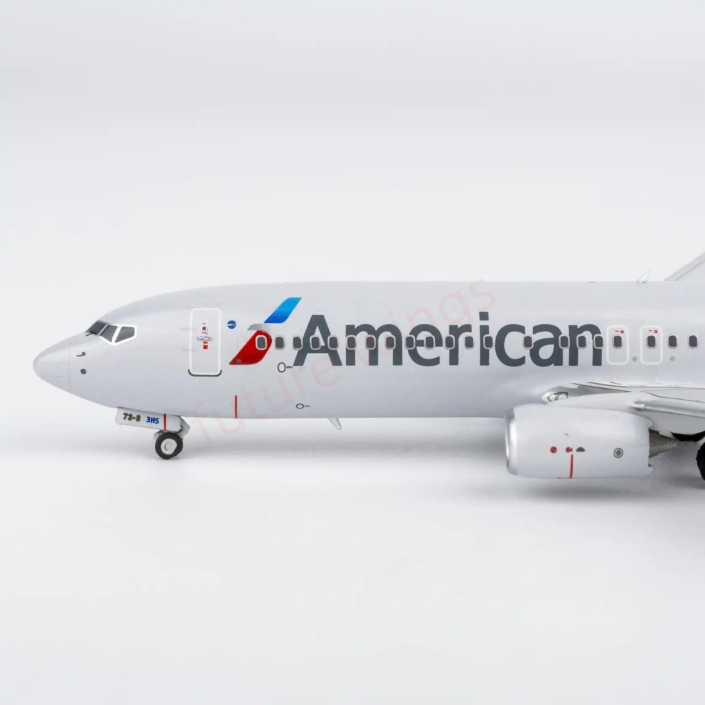 1:400 NG Models NG58261 American Airlines B737-800 N883NN Aircraft Model+Free Tractor