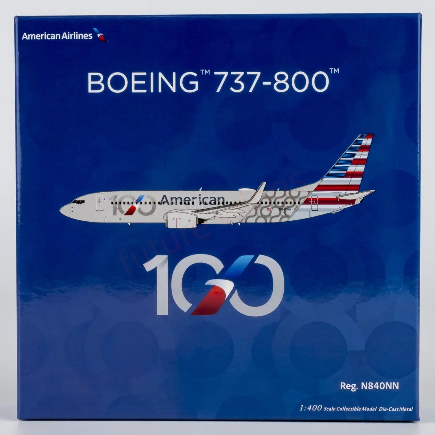 1:400 NG Models NG58259 American Airlines B737-800 N883NN Aircraft Model+Free Tractor