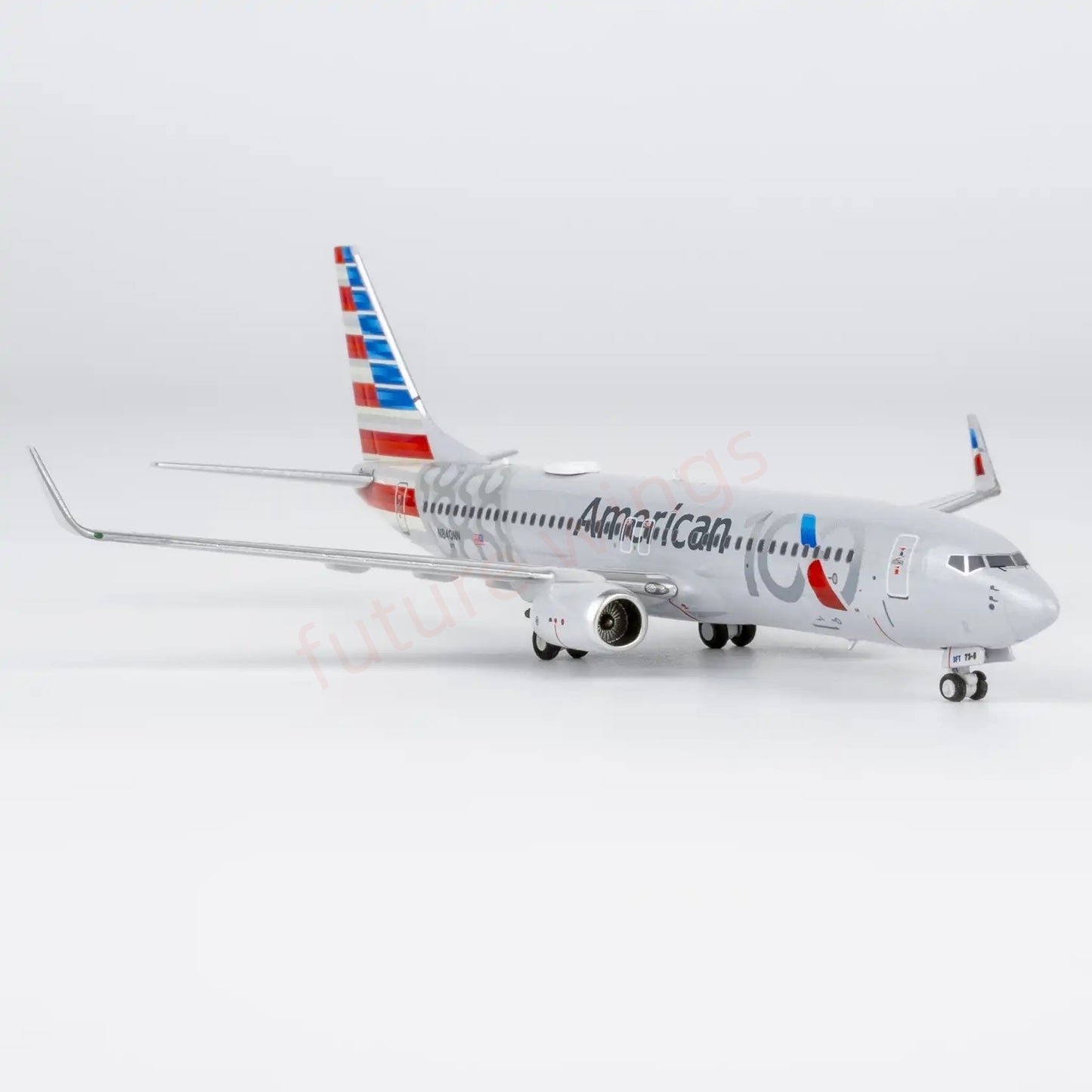 1:400 NG Models NG58259 American Airlines B737-800 N883NN Aircraft Model+Free Tractor